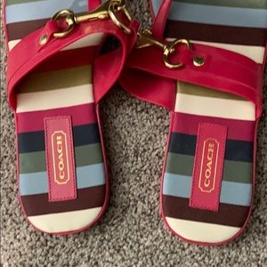 Coach Shoes - Coach sandals NWOT Coach Shoes - Coach sandals NWOT
